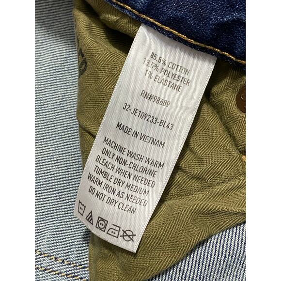 Todd Snyder Slim Fit Stretch Straight Leg Jeans Men’s 36 x 32 Light Wash Blue - Picture 6 of 10